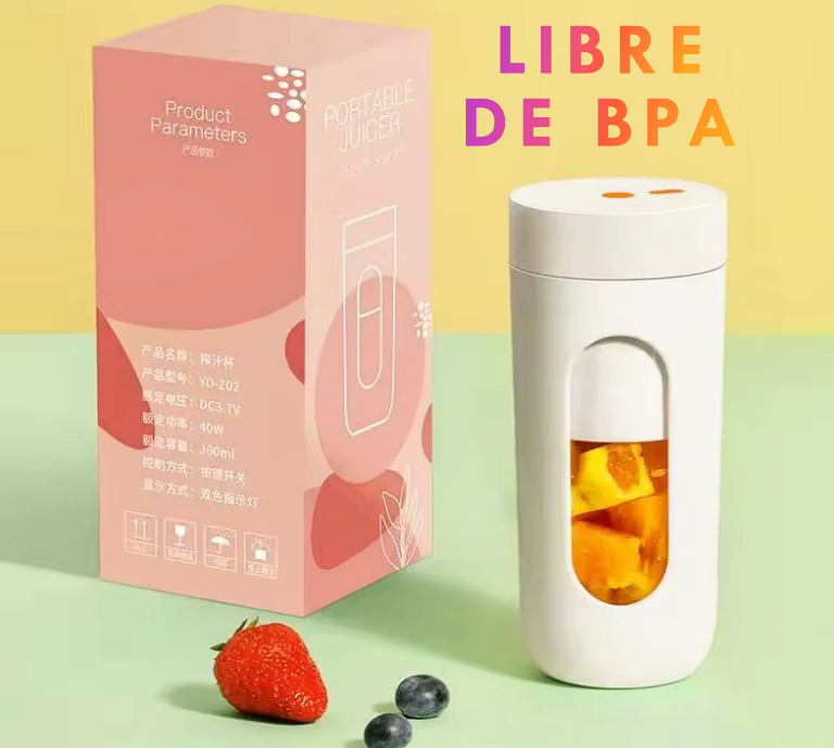 BLEND GO - VASO LICUADORA PORTÁTIL